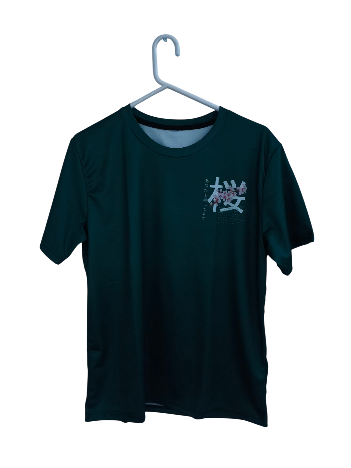 Green blossom t-shirt